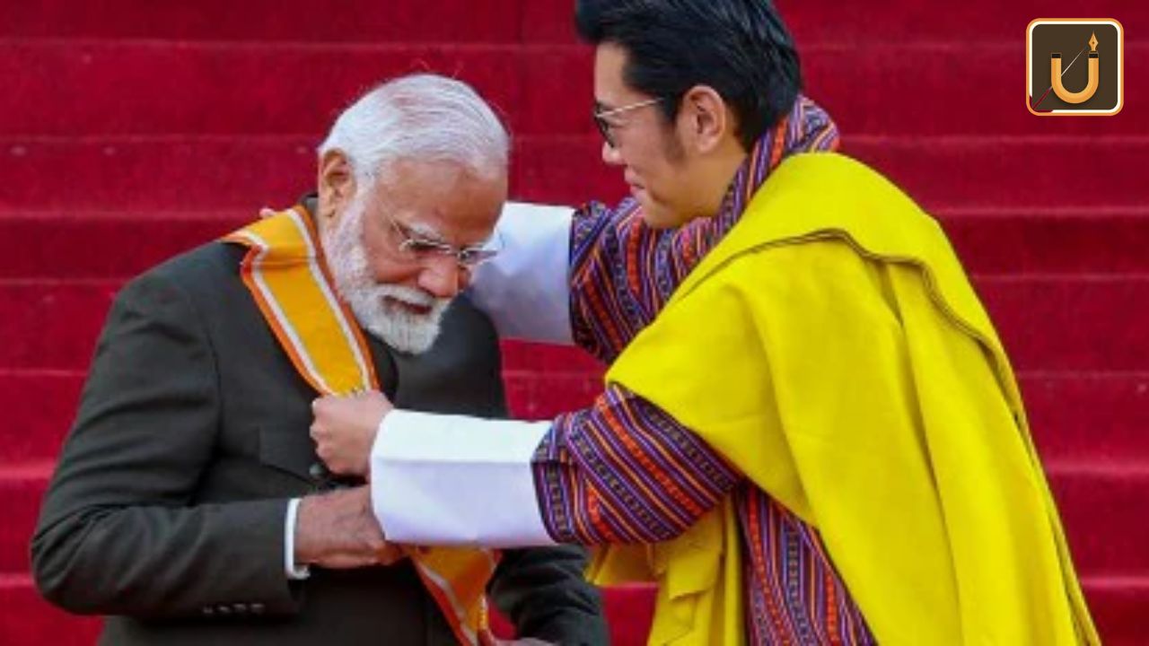 Usthadian Academy / PM Modi Honoured with Bhutan’s ‘Order of the Druk Gyalpo’ Award | 23 mar 2024 Usthadian Academy / PM Modi Honoured with Bhutan’s ‘Order of the Druk Gyalpo’ Award